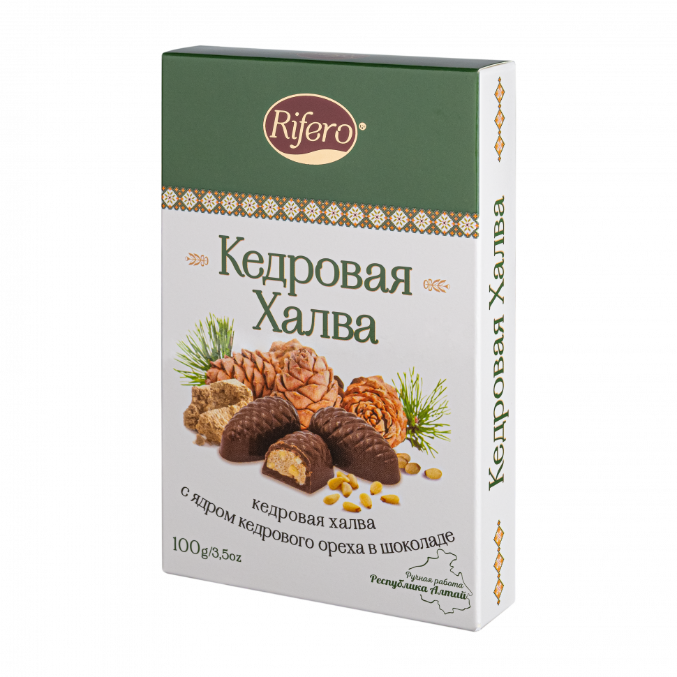  Риф и ко Конфеты "Кедровая халва" 100г   в Красногорске