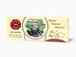  Мармелад натуральный "Черноплодная рябина" 140г в Красногорске